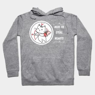 Here to steal hearts Hoodie